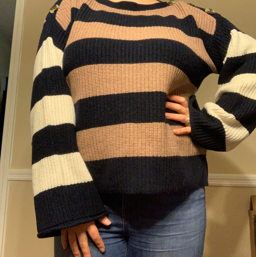 Madewell Calloway Boatneck Mix Sweater